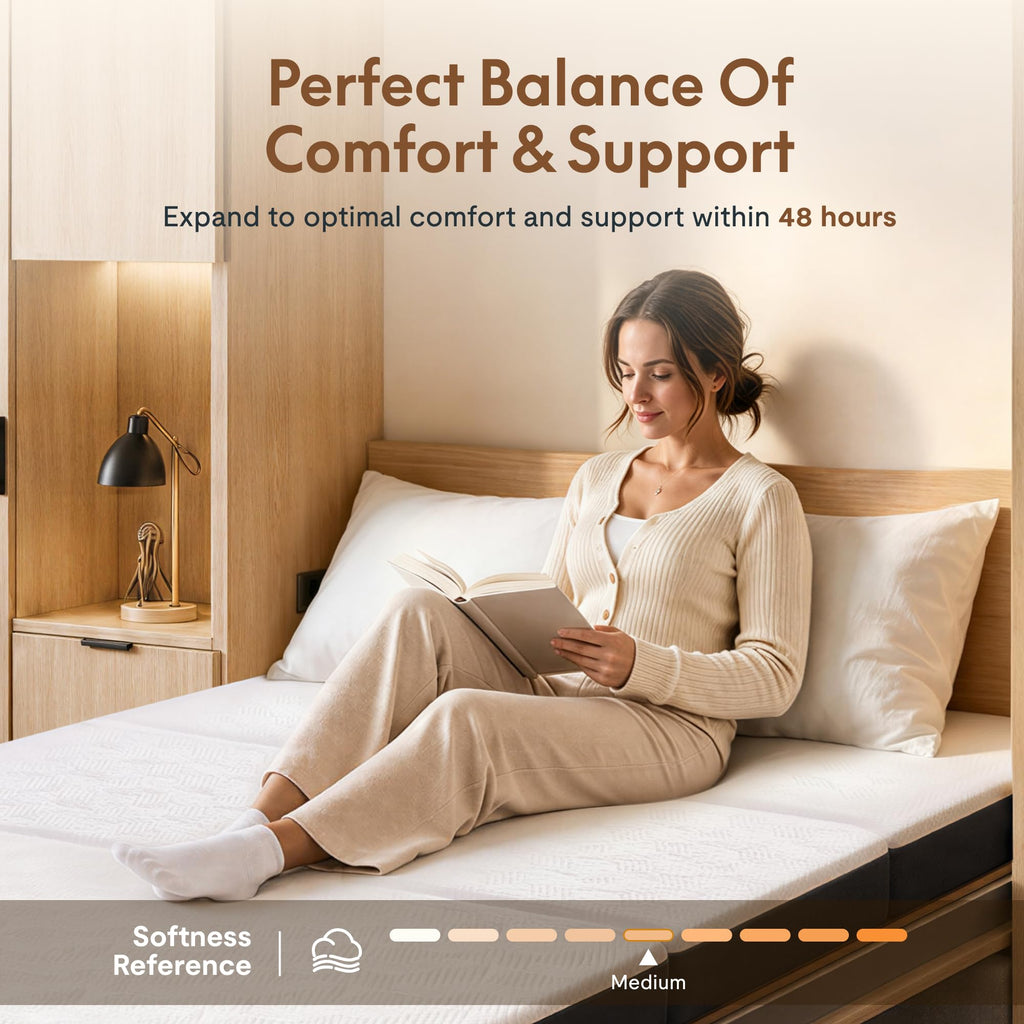 Queen 6" Tri-Fold Mattress S181