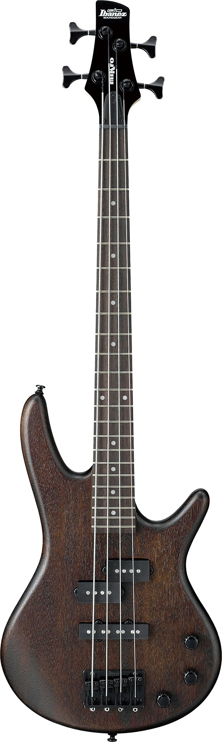 4 String Bass Guitar and Black Guitar Strap V429111