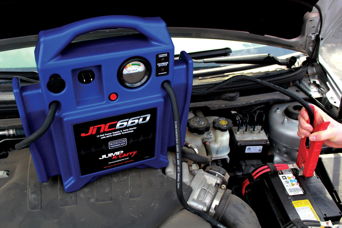 12 Volt Lithium Jump Starter and 1700 Peak Amp Jump Starter L56387