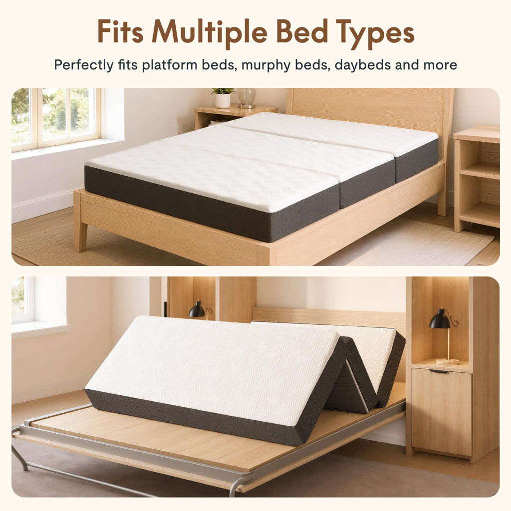 Queen 6" Tri-Fold Mattress S181
