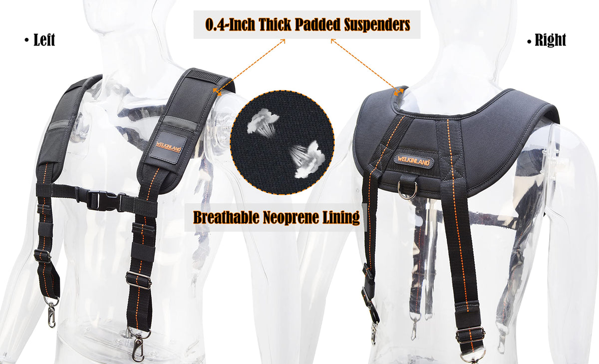 39 Pockets Tool Belts with Suspenders O253