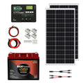 200W 12V Solar Panel Kit with 50Ah LiFePO4 Battery and 30A MPPT Controller U53133