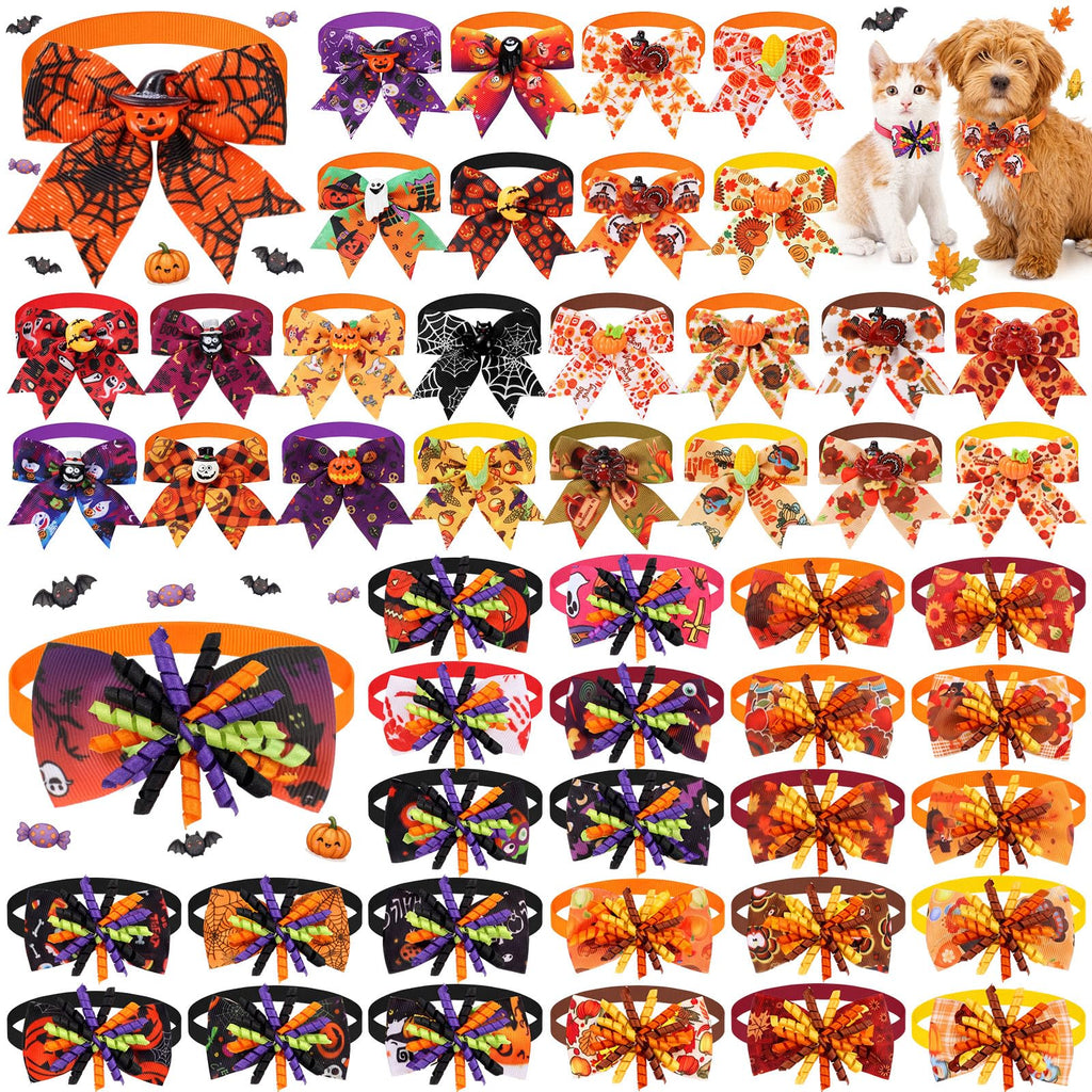 50 Pcs Dog Bow Ties B814