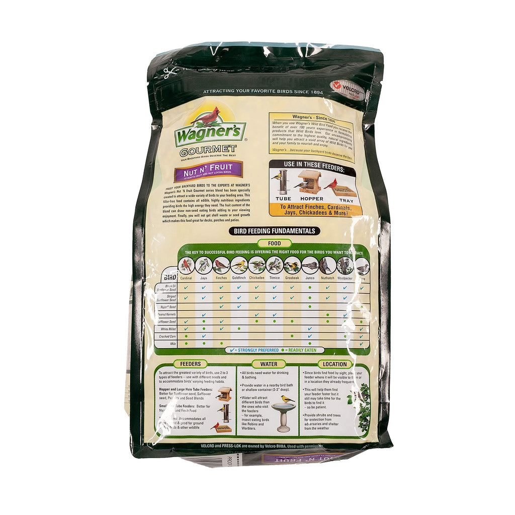 20-Pound Wild Bird Food and 5 Pound Nut & Fruit Wild Bird Food O8186
