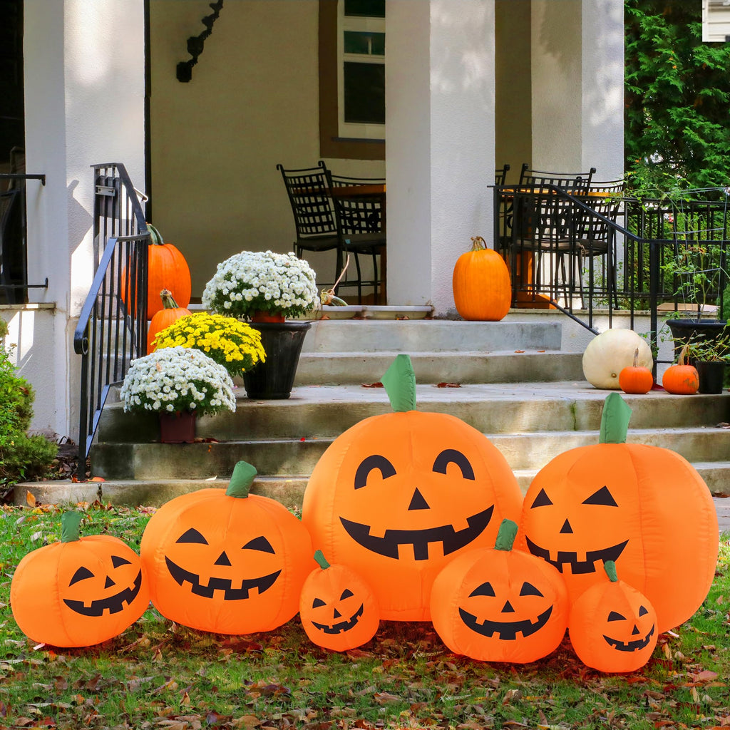 7.5FT Inflatable Outdoor Decoration Pumpkin H606
